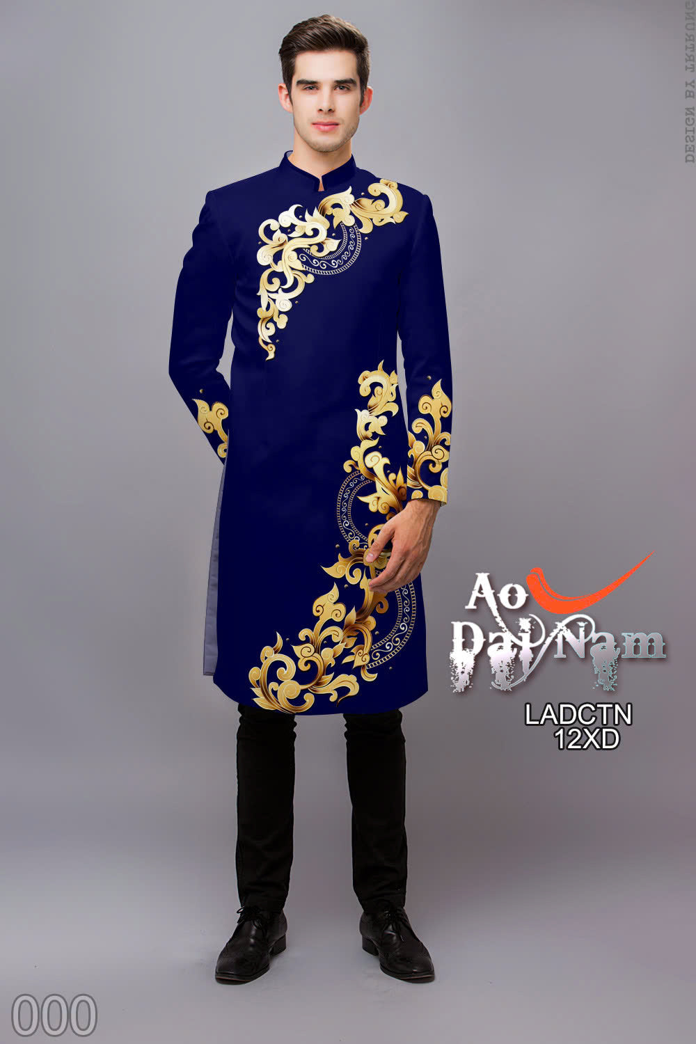 Pre-order Traditional Ao Dai For Men - 3D Printed Ao Dai Men