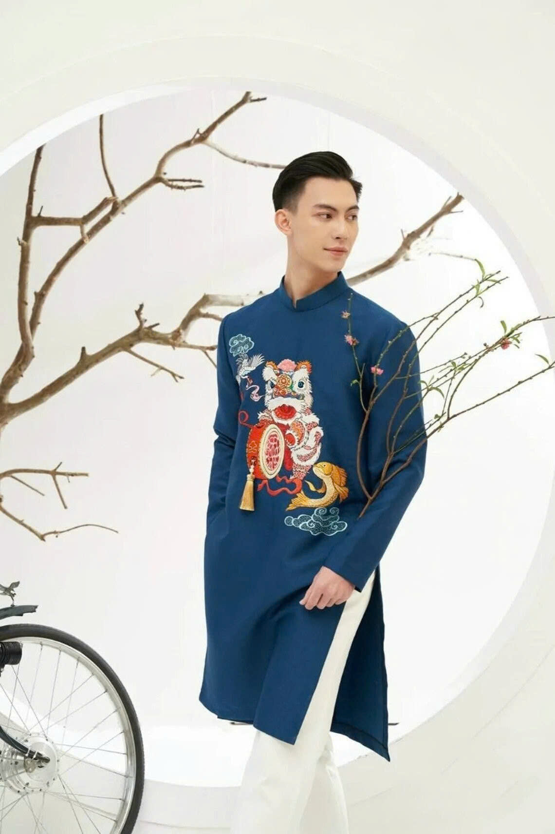 Traditional Ao Dai Men - Men's Dress