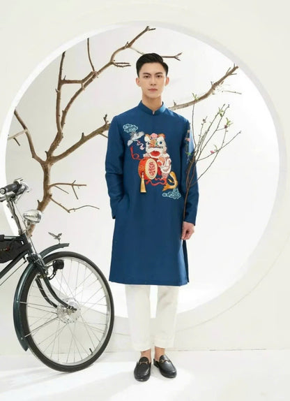 Traditional Ao Dai Men - Men's Dress