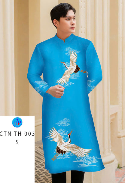 Men's Ao Dai - Vietnamese Traditional Ao Dai For Men\ Dad\ Boy