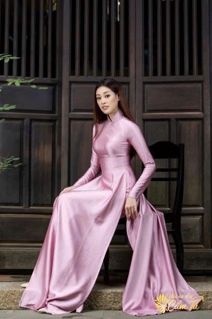 VIVIAN Vietnamese traditional ao dai | High neck ao dai | Custom ao dai