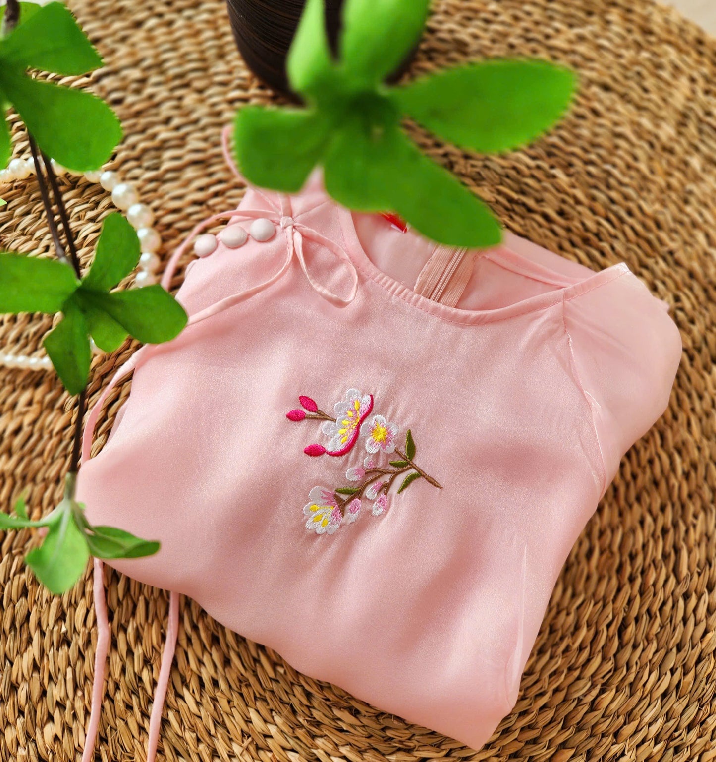 Quynh Lam Ao Dai | Plum Branch Ao Dai Set