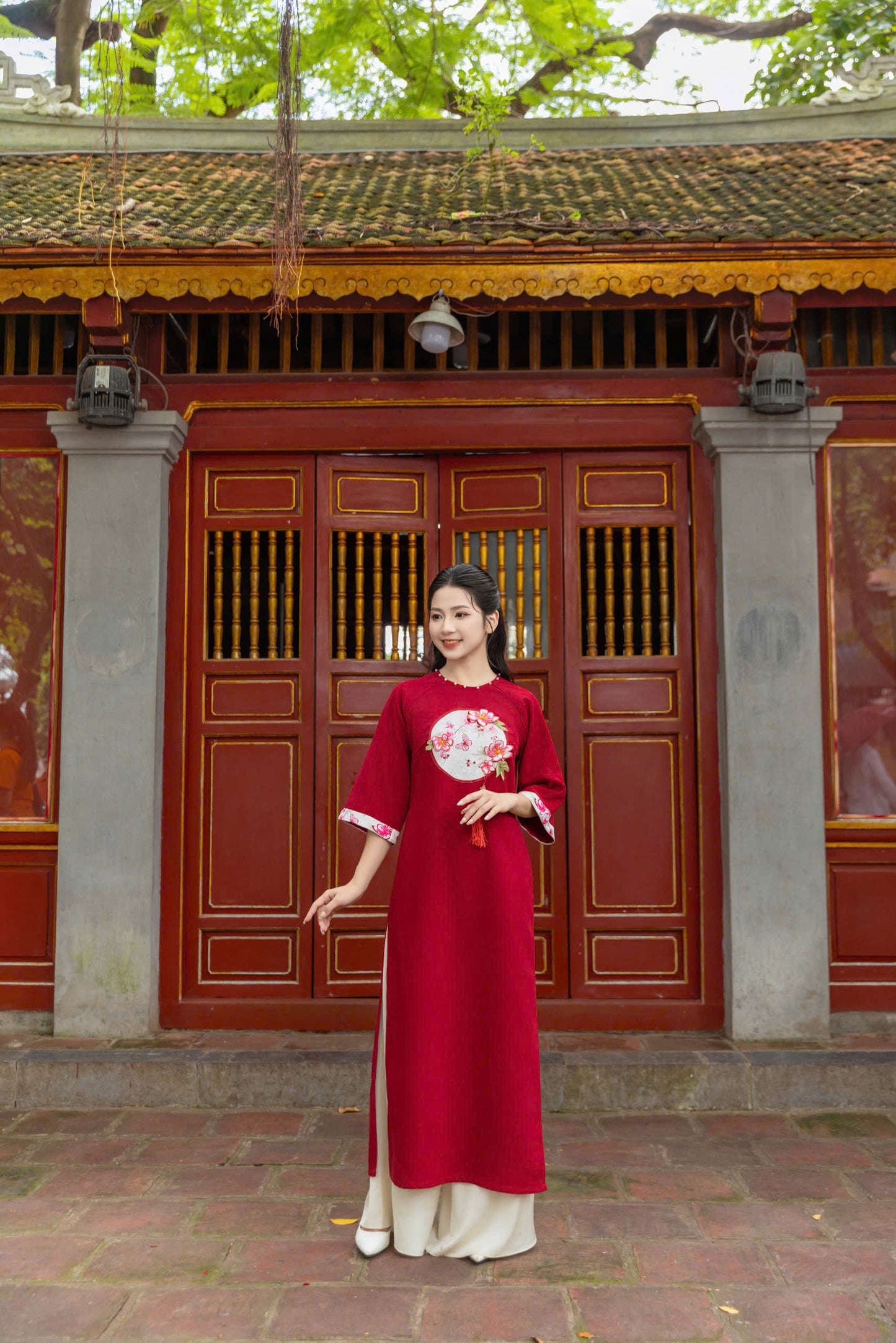 Mom Daughter Ao Dai Dress - Ao Dai Tet 2025