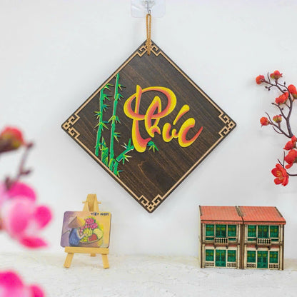 Tet Decorations 2025 Couplet | PHUC LOC THO Hanging Couplets  |Vietnamese Lunar New Year