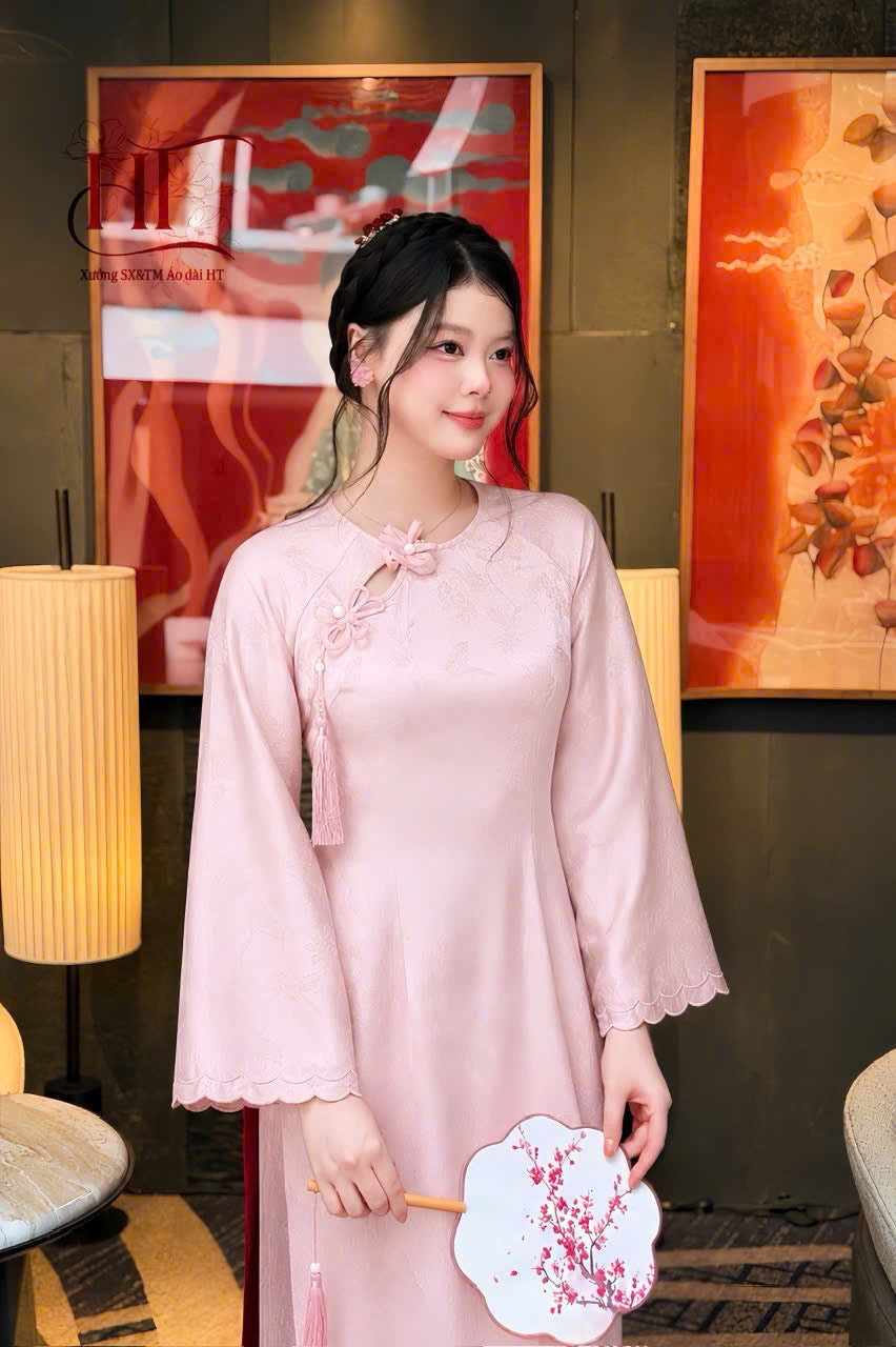 Pre-order: VAN LINH Modernized Ao Dai - Women Ao Dai with Pants
