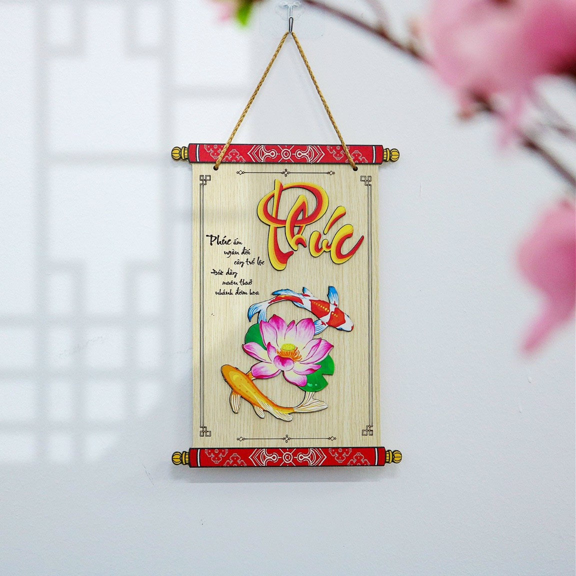 Vietnamese Lunar New Year Decoration Couplets | PHUC LOC THO Hanging Couplets  | Vietnam TET