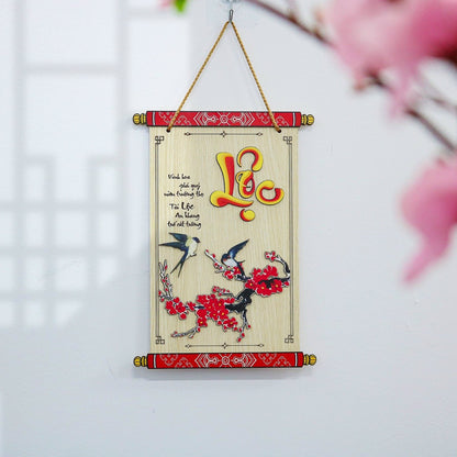 Vietnamese Lunar New Year Decoration Couplets | PHUC LOC THO Hanging Couplets  | Vietnam TET