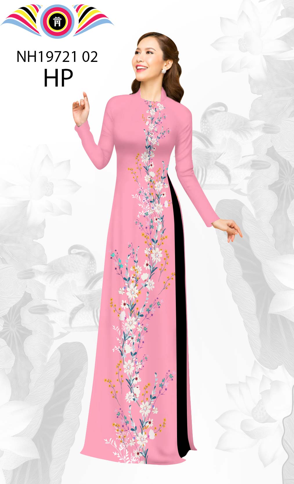 3D Printed Ao Dai Women - Vietnamese Long Dress Ao Dai- Áo Dài Bộ